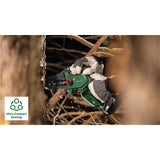 Bosch EasyChain 18V-15-7 (1x2.5Ah) Cordless Chainsaw - Green