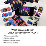 Cricut StickerPix Print + Cut™ Essential Bundle Sticker Printer - Blue