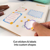 Cricut StickerPix Print + Cut™ Essential Bundle Sticker Printer - Blue