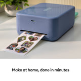 Cricut StickerPix Print + Cut™ Essential Bundle Sticker Printer - Blue