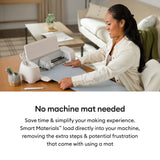 Cricut Smart Iron-On Glitter Matless Heat Transfer Vinyl (13 in x 36 in) - Gold / Lipstick / Sapphire Blue