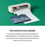 Cricut Smart Vinyl Matless Permanent Vinyl, Marina Sampler - 13 in x 12 in (3 ct) - Mint / Aqua / Blue