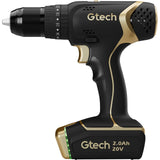 Gtech Cordless Combi Drill - Black / Gold