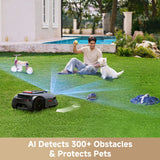 Mova LiDAX Ultra 800 Robotic Lawn Mower - Grey