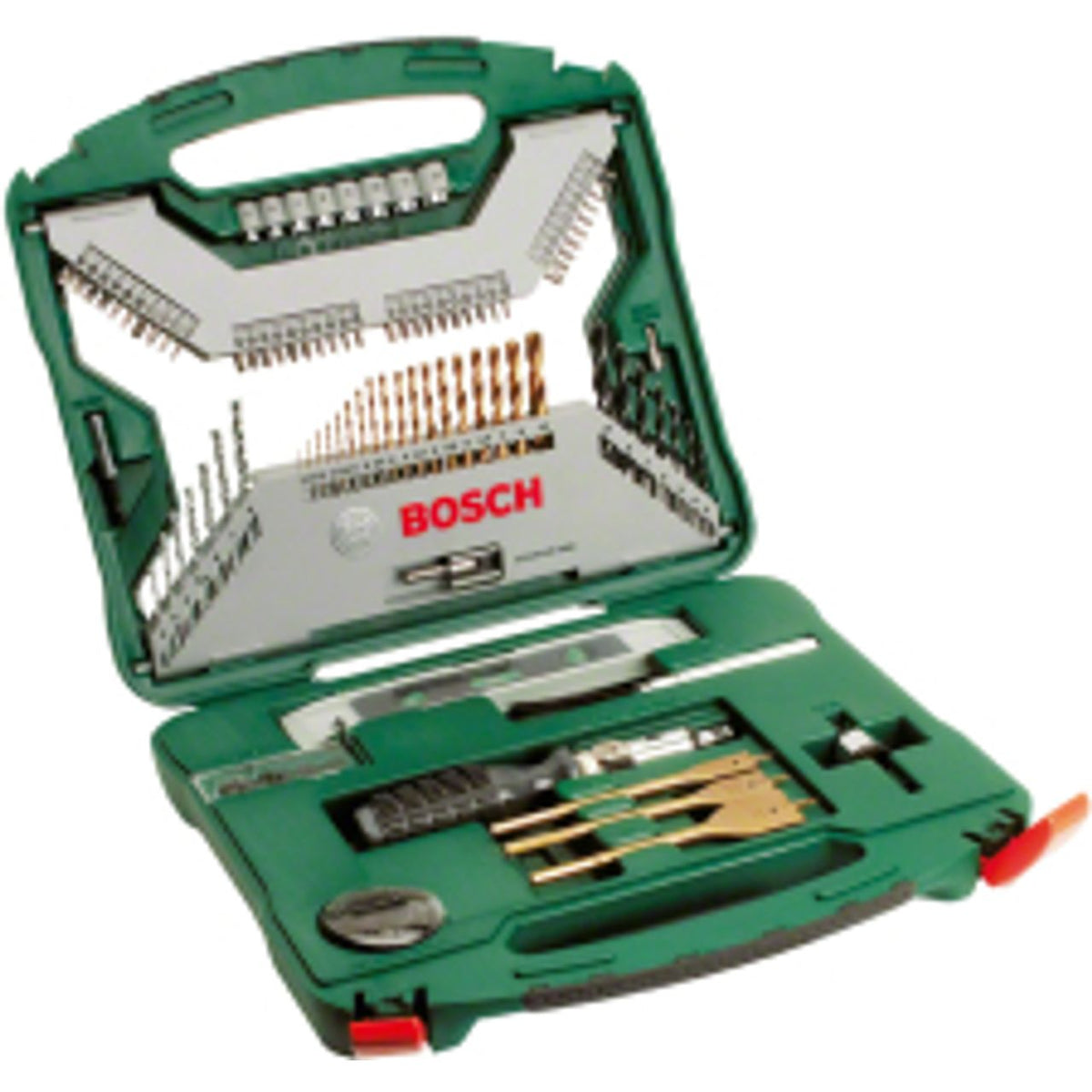 Bosch 2607019330 100 Piece X-Line Titanium Drill and Screwdriver Bit Set - Green