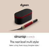 Dyson Airwrap Co-anda 2x™ Straight & Wavy Multistyler - Gold/Red