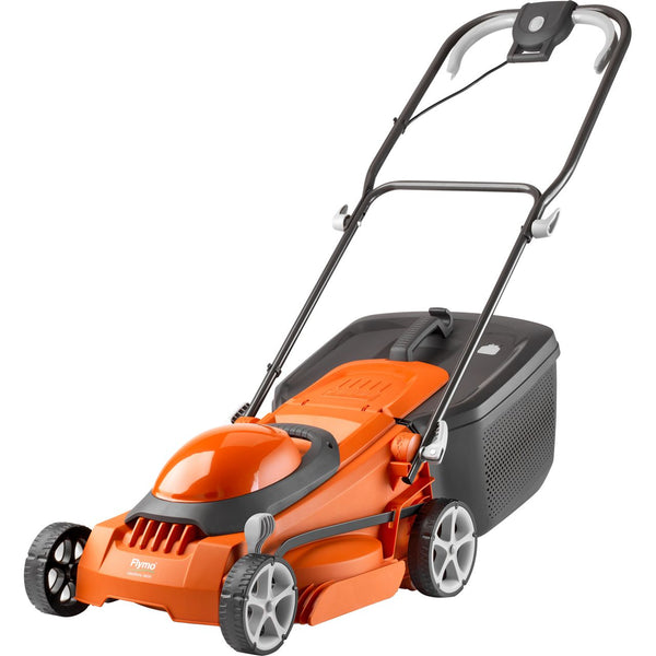 Flymo EasiStore 380R Corded Lawn Mower - Sunset Orange