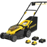 Stanley Fatmax V20 Cordless Lawn Mower - Black / Orange