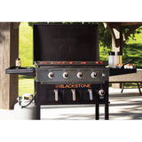 Blackstone 36in Griddle Plus with Air Fryer 4 Burner Gas Barbecue - Black