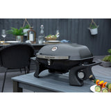 George Foreman Portable 1 Burner Gas Barbecue - Black