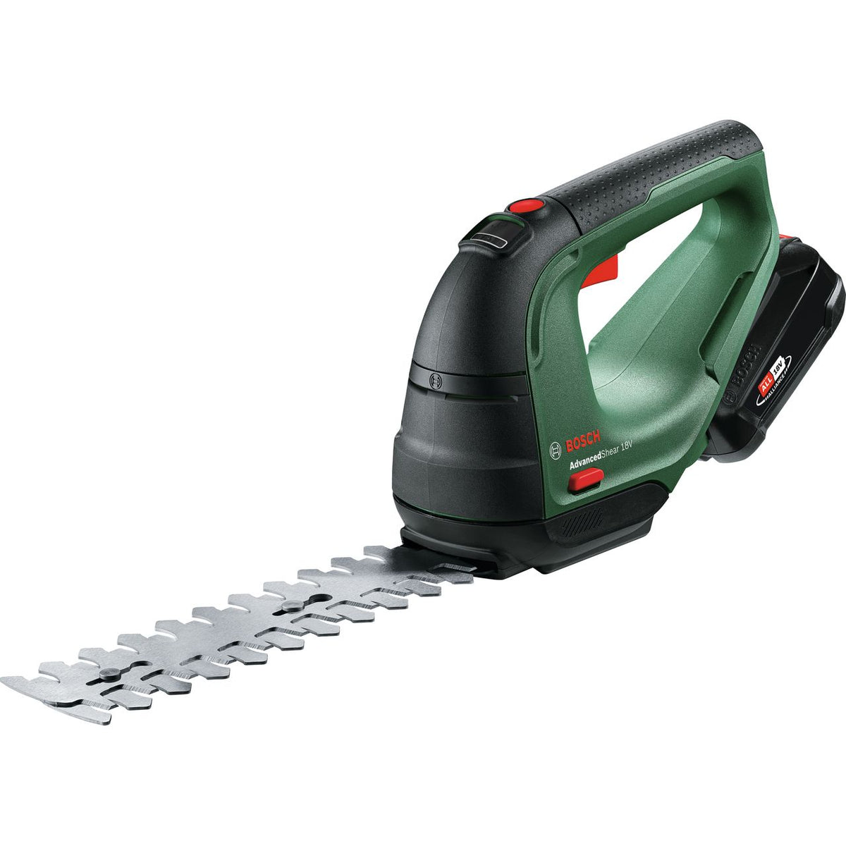 Bosch AdvancedShear 18V-10 (1x2.0Ah) - Grass Trimmer - Green / Black