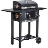 George Foreman Large Charcoal Barbecue - Black