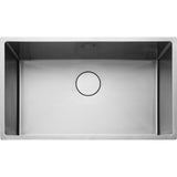 Rangemaster Kube 1 Bowl Kitchen Sink - Micro-Sheen™ Soft Brushed Finish