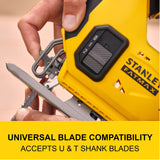 Stanley Fatmax V20 Jigsaw - Black / Yellow
