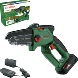 Bosch EasyChain 18V-15-7 (1x2.5Ah) Cordless Chainsaw - Green