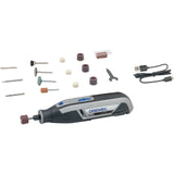 Dremel Lite 7760-15 3.6v Lithium-ion Cordless Multi-Tool - Rotary Tool with 15 accessories