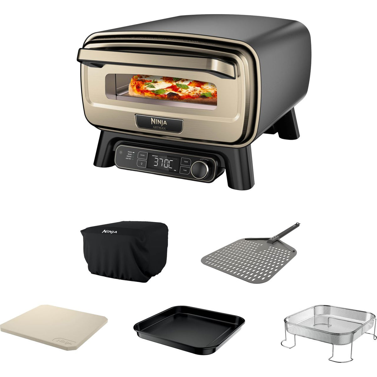 Ninja MO201UKBK1 Outdoor Pizza Oven - Black