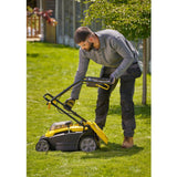 Stanley Fatmax V20 Cordless Lawn Mower - Black / Orange