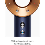 Dyson Supersonic™ Straight+Wavy Hair Dryer - Prussian Blue / Rich Copper