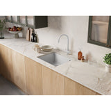 Rangemaster Oridian 1 Bowl Undermount Kitchen Sink - Arctic White