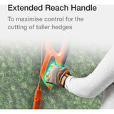 Flymo EasiCut 600XT Hedge Trimmer - Orange