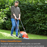 Flymo HoverVac 250 Corded Lawn Mower - Orange
