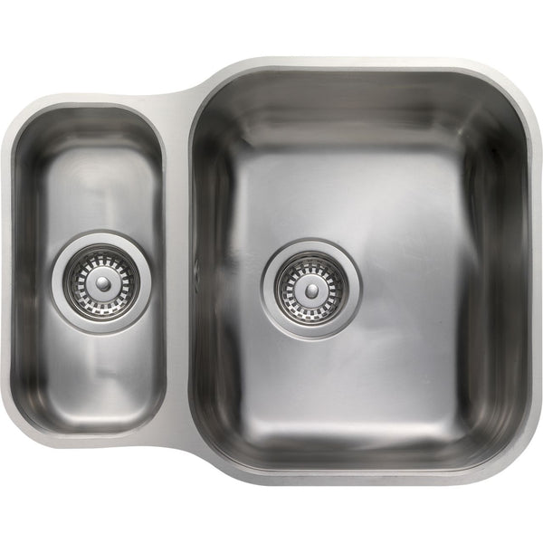 Rangemaster Classic 1.5 Bowl Undermount Kitchen Sink - Stainless Steel