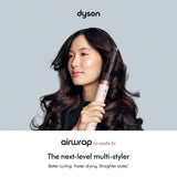 Dyson Airwrap™ Co-anda 2x™ Straight+Wavy Hot Air Styler - Ceramic Pink / Rose Gold