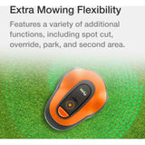 Flymo EasiLife GO 500 Robotic Lawn Mower - Black / Orange