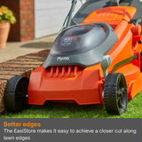 Flymo 36V EasiStore 380R KIT 2.0 Cordless Lawn Mower - Orange