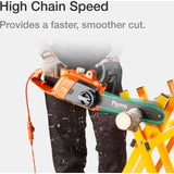 Flymo EasiSaw 350E Chainsaw - Sunset Orange