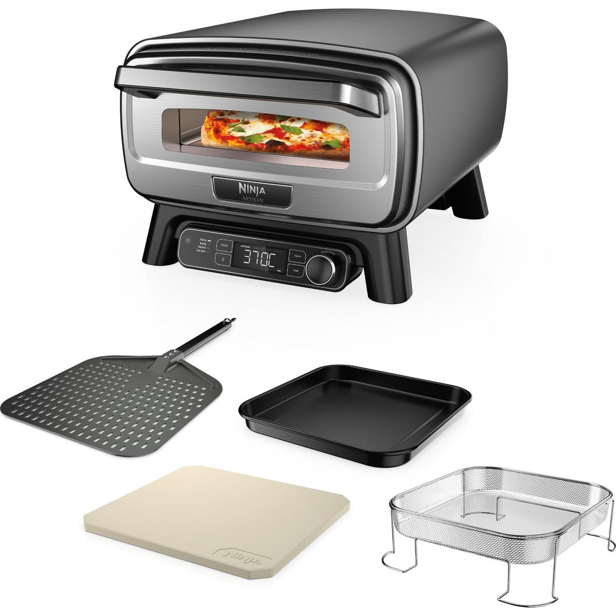 Ninja Artisan Outdoor Pizza Oven - Grey