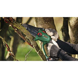 Bosch EasyChain 18V-15-7 (1x2.5Ah) Cordless Chainsaw - Green