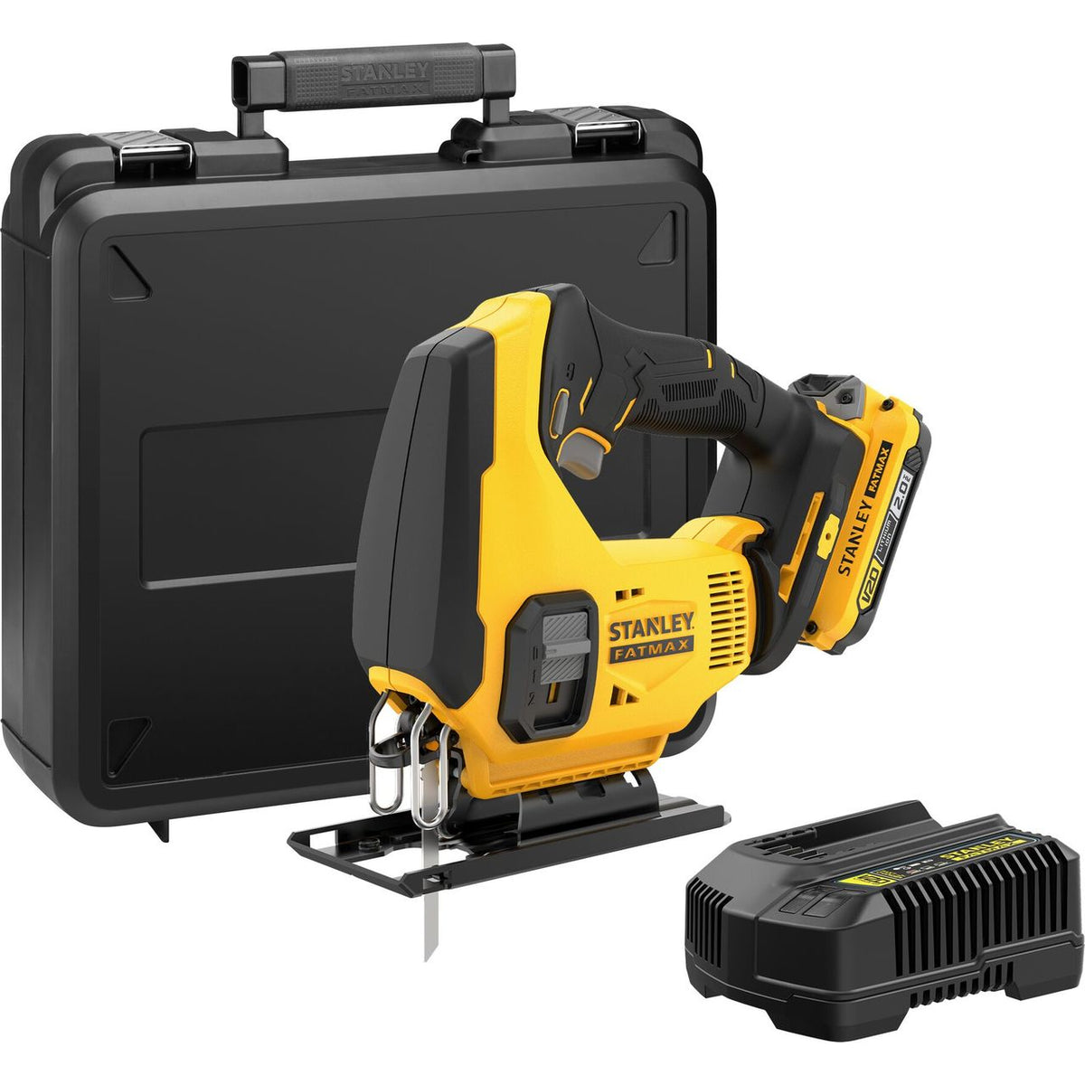 Stanley Fatmax SFM V20 Jigsaw - Black / Yellow