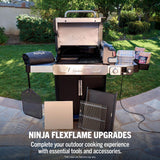 Ninja FlexFlame 3 Burner Gas Barbecue - Black