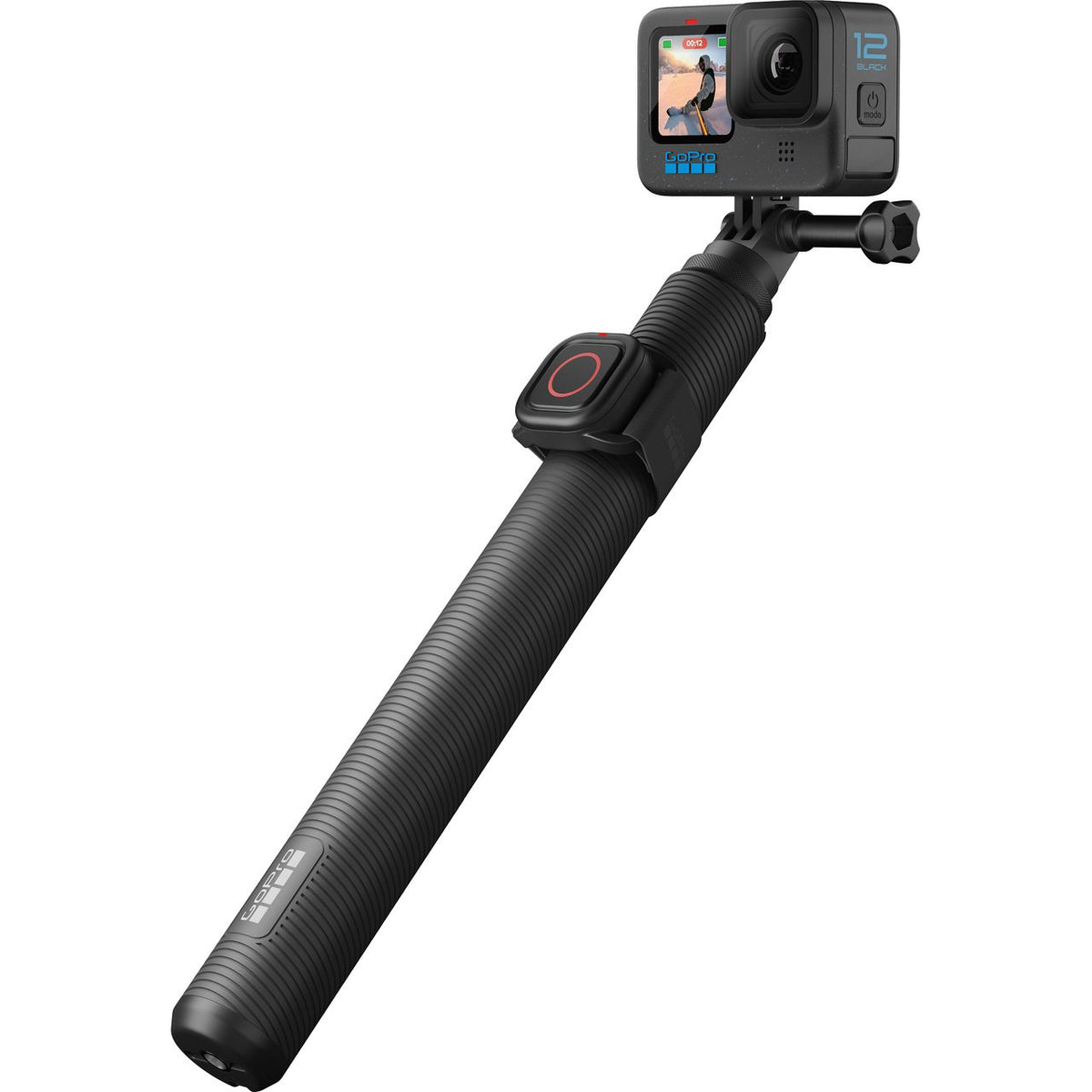GoPro Extension Pole + Waterproof Shutter Remote for HERO13 Black, HERO, HERO12 Black, HERO11 Black