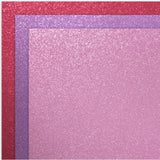 Cricut Vinyl Shimmer Matless Permanent Vinyl, Pixie Sampler – 13 in x 12 in (3 ct) - Pink / Lavender / Raspberry