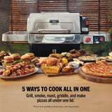 Ninja FlexFlame 3 Burner Gas Barbecue - Black