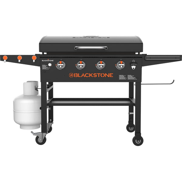 Blackstone 36in Griddle with Hood Gas Barbecue - Black