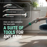 Shark BlastBoss Leaf Blower - Dove