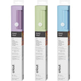 Cricut Smart Vinyl Matless Permanent Vinyl (13 in x 36 in) - Powder Blu / Lilac / Honeydew