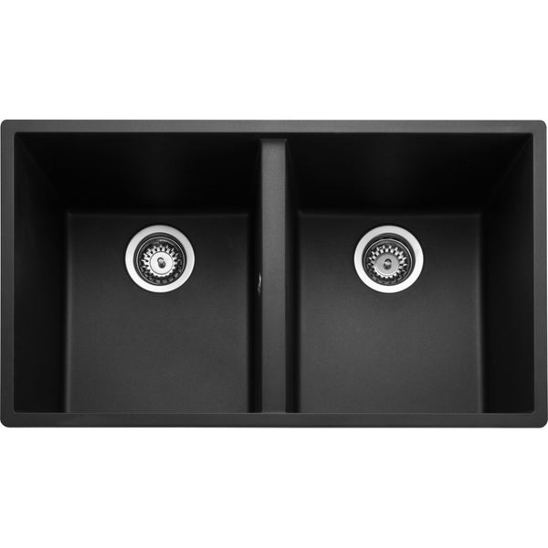 Rangemaster Oridian 1.5 Bowl Undermount Kitchen Sink - Charcoal