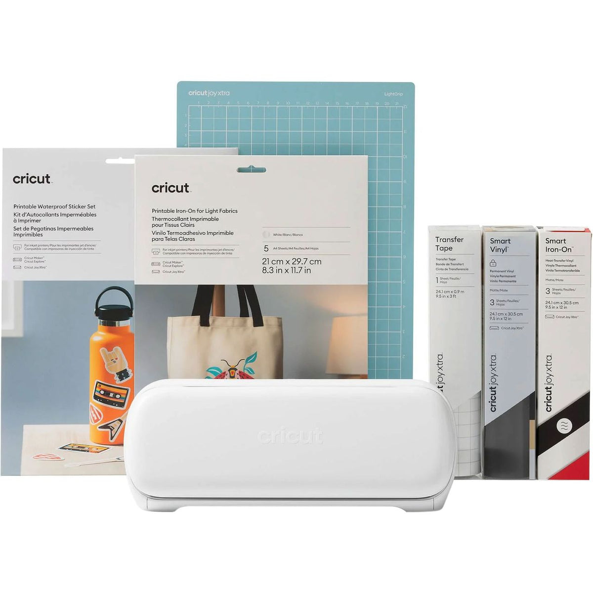 Cricut Joy Xtra™ Starter Bundle Smart Cutting Machine - White