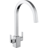 Rangemaster Quad Dual Lever Kitchen Tap - Chrome