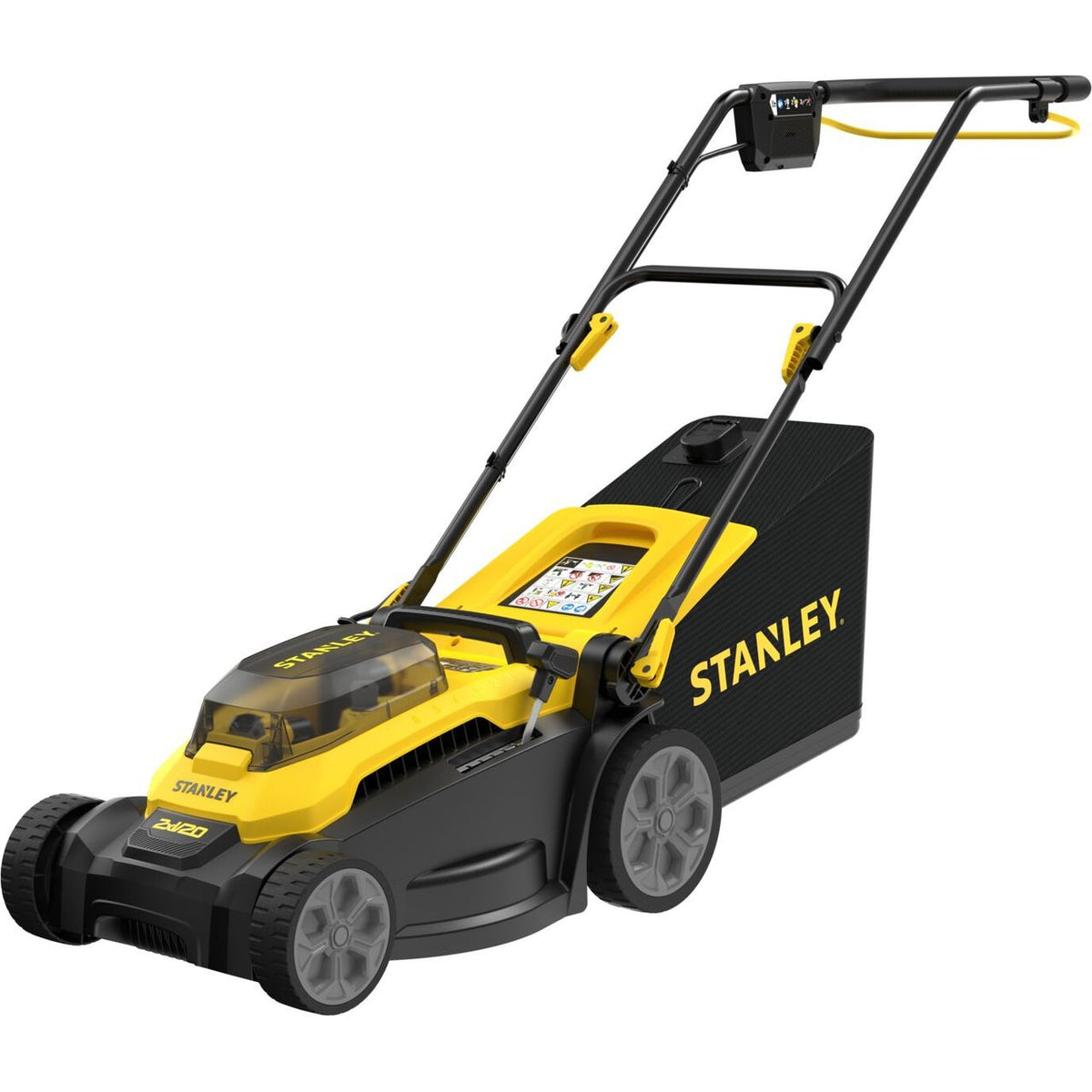 Stanley Fatmax V20 Cordless Lawn Mower - Black / Orange