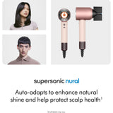 Dyson Supersonic™ Nural™ Straight+Wavy Hair Dryer - Ceramic Pink / Rose Gold