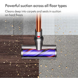 Dyson cyclone V10 Submarine Cordless Wet and Dry Vacuum - Blue / Silver