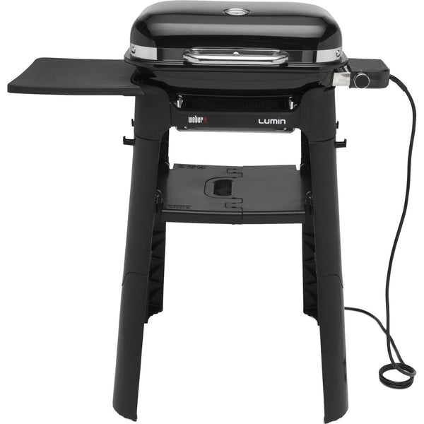 Weber Lumin Compact With Stand Electric Barbecue - Black