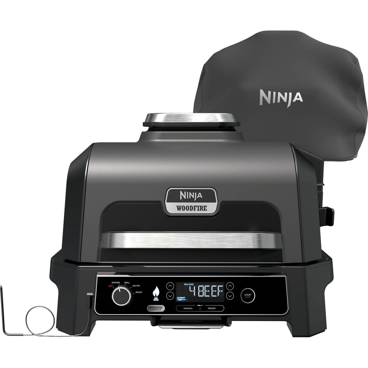 Ninja Woodfire Pro XL OG853UK Outdoor Oven - Black
