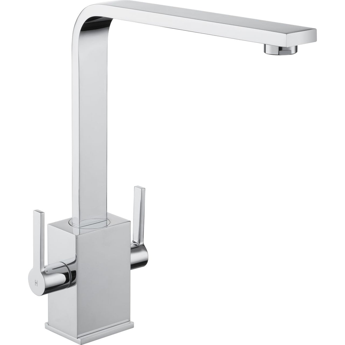 Rangemaster Kube Dual Lever Built In Kitchen Tap - Chrome
